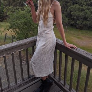 Stone Cold Fox White Mid Length Dress